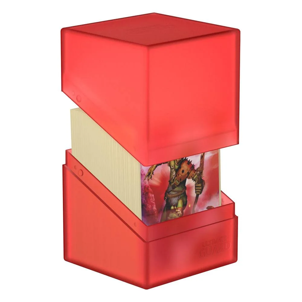 Ultimate Guard Deck Box – Boulder 100+ Ruby 3