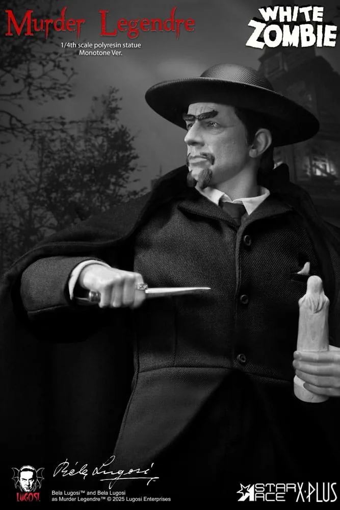 White Zombie Statue – Murder Legendre Monotone Version 1/4 4