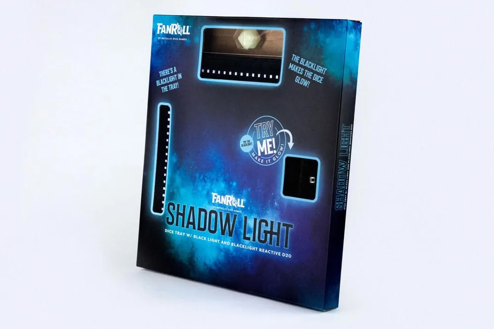 FanRoll Dice Tray – Black Shadowlight 30 cm 10