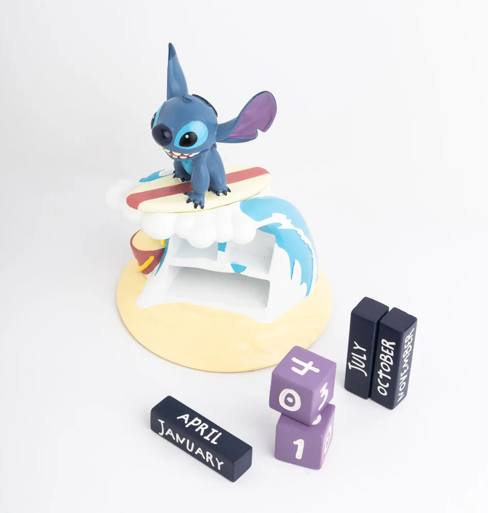 Lilo & Stitch Perpetual Calendar – Surfer 14 x 18 x 19 cm 2