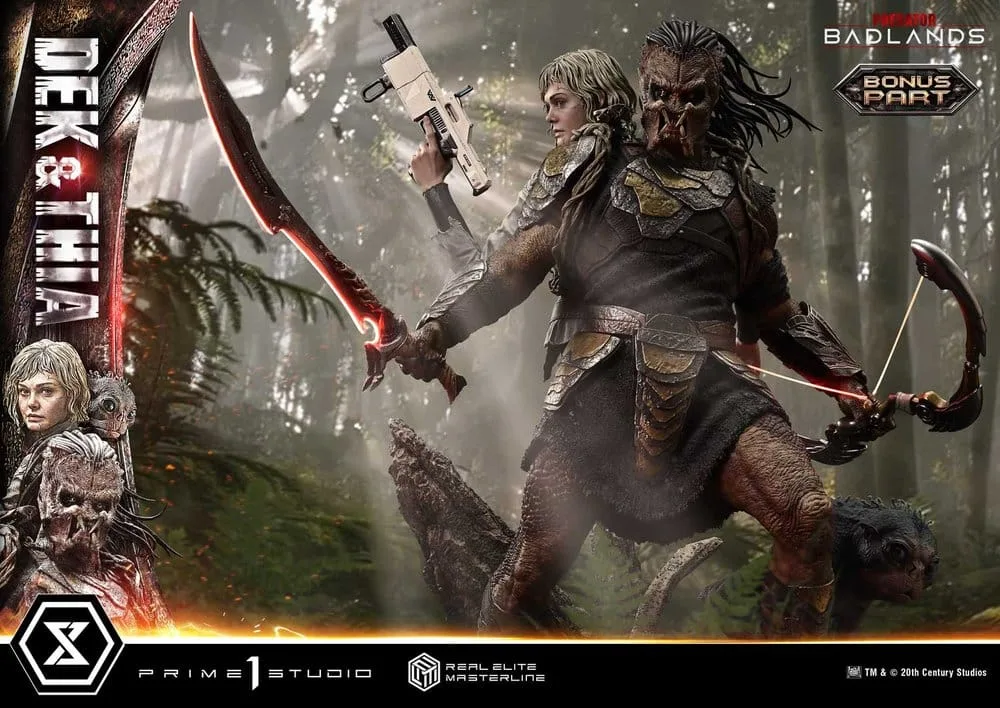 Predator Badlands Statue – Dek & Thia DX Bonus 87 cm 7