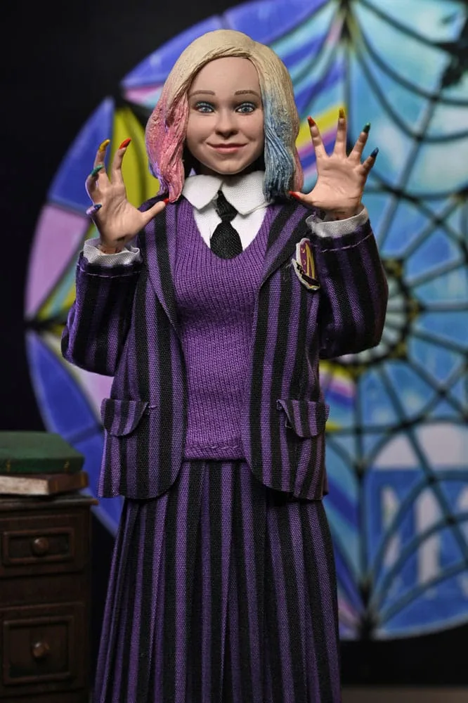 Wednesday Action Figure Set – Addams and Enid School Uniforms 20 cm 9