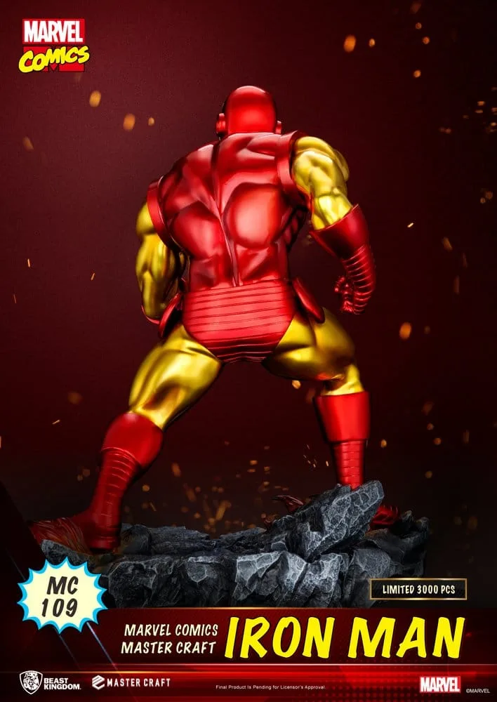 Marvel Comics Statue – Master Craft Iron Man 29 cm 4