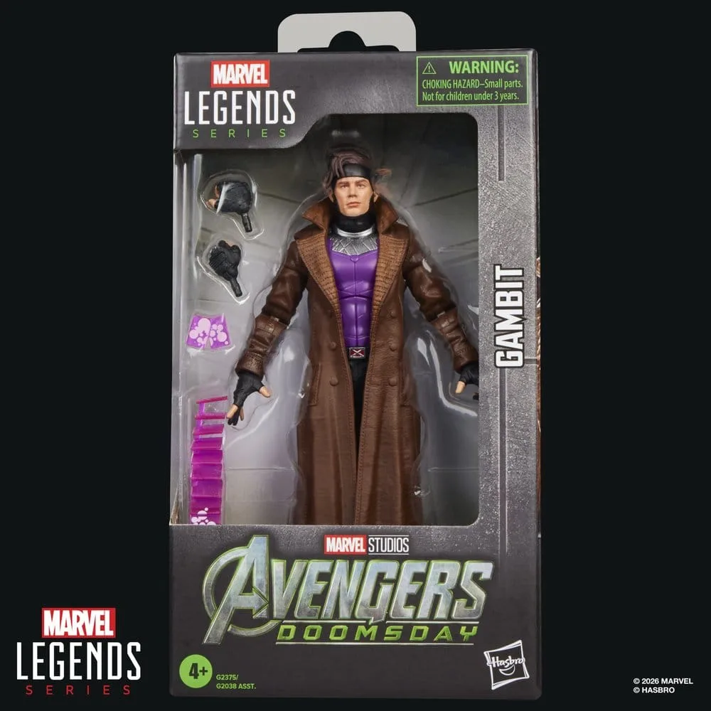 Avengers Doomsday Action Figure – Marvel Legends Gambit 15 cm 6