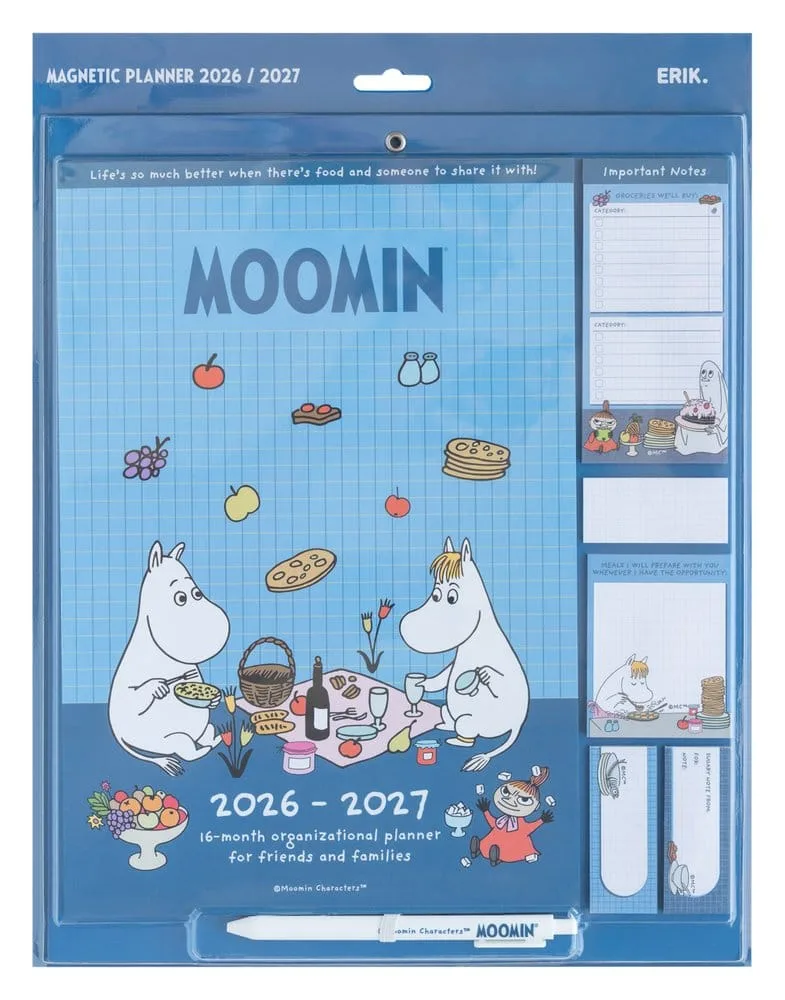 Moomin Magnetic Planner – 2026/27 30 x 35 cm 4