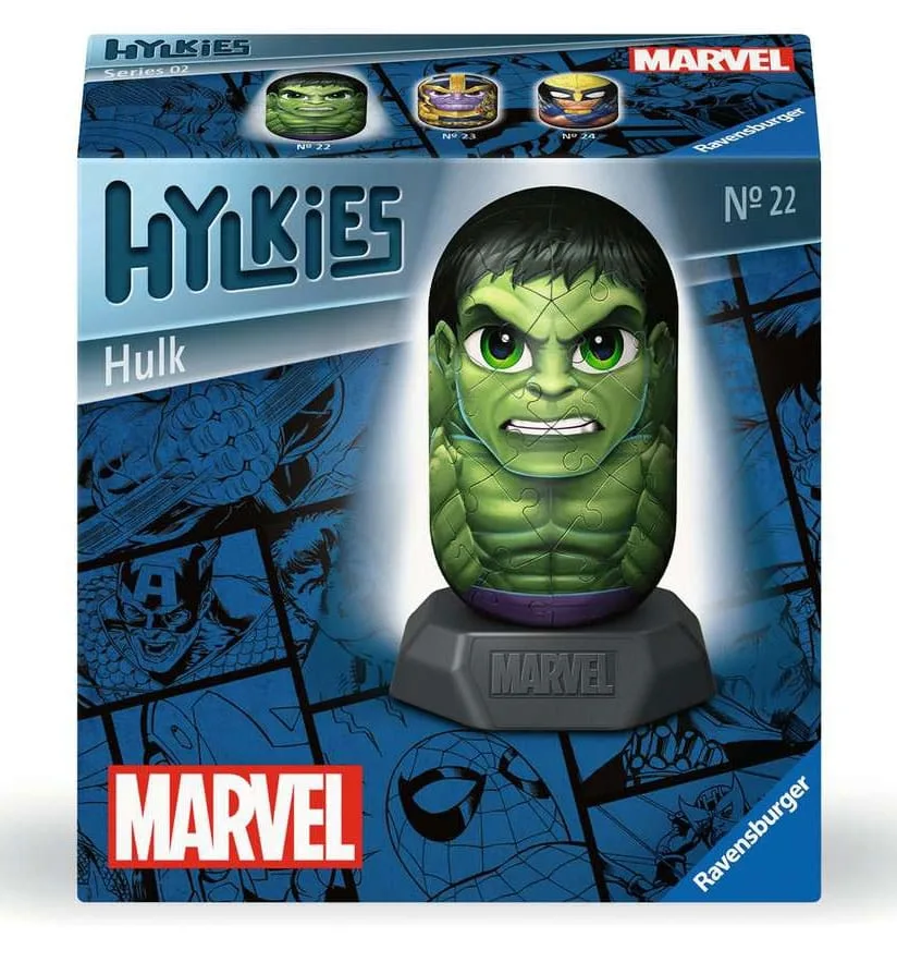 Marvel 3D Puzzle – Hulk Hylkies 55 Pieces 2