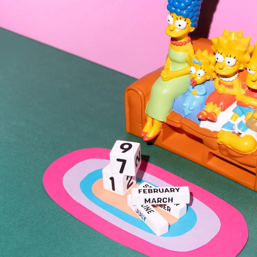 The Simpsons Perpetual Calendar – 3D Resin 17 cm 5