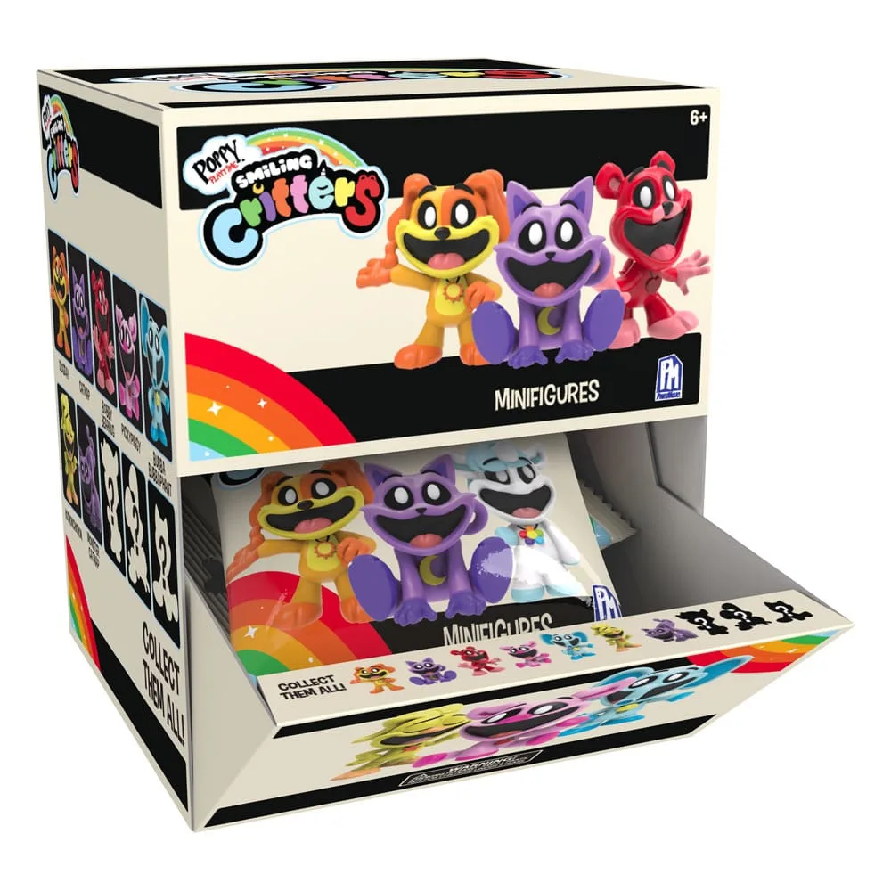 Poppy Playtime Mini Figures – S3 Smiling Critters Assortment of 24