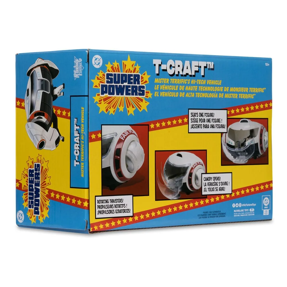 Superman 2025 Vehicle – DC Super Powers T-Craft 11 cm 7