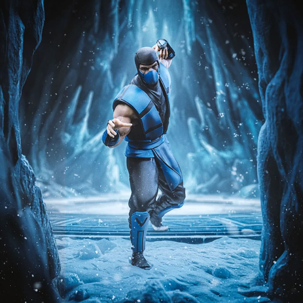 Mortal Kombat Statue – Sub-Zero Ninjas Collection 1:10 21 cm 9
