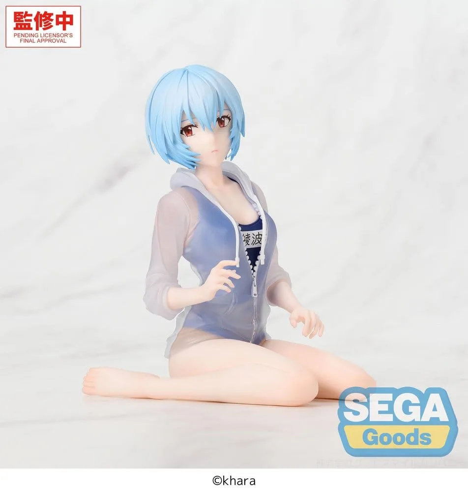 Rebuild of Evangelion PVC Figure – Rei School Swimsuit 13 cm