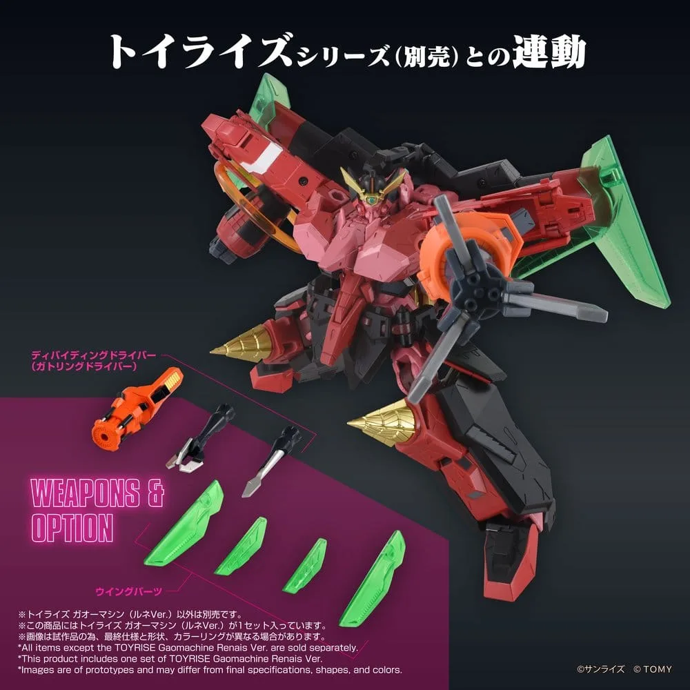 GaoGaiGar Accessory Set – Toyrise Gao Machines Renais Version 6