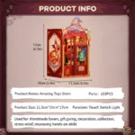 Speelgoedwinkel Book Nook – CuteBee Amazing Toy Store 17 x 12 cm 16