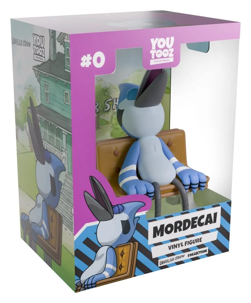 Regular Show Vinyl Figure – Mordecai Napping on Bench 10 cm 4