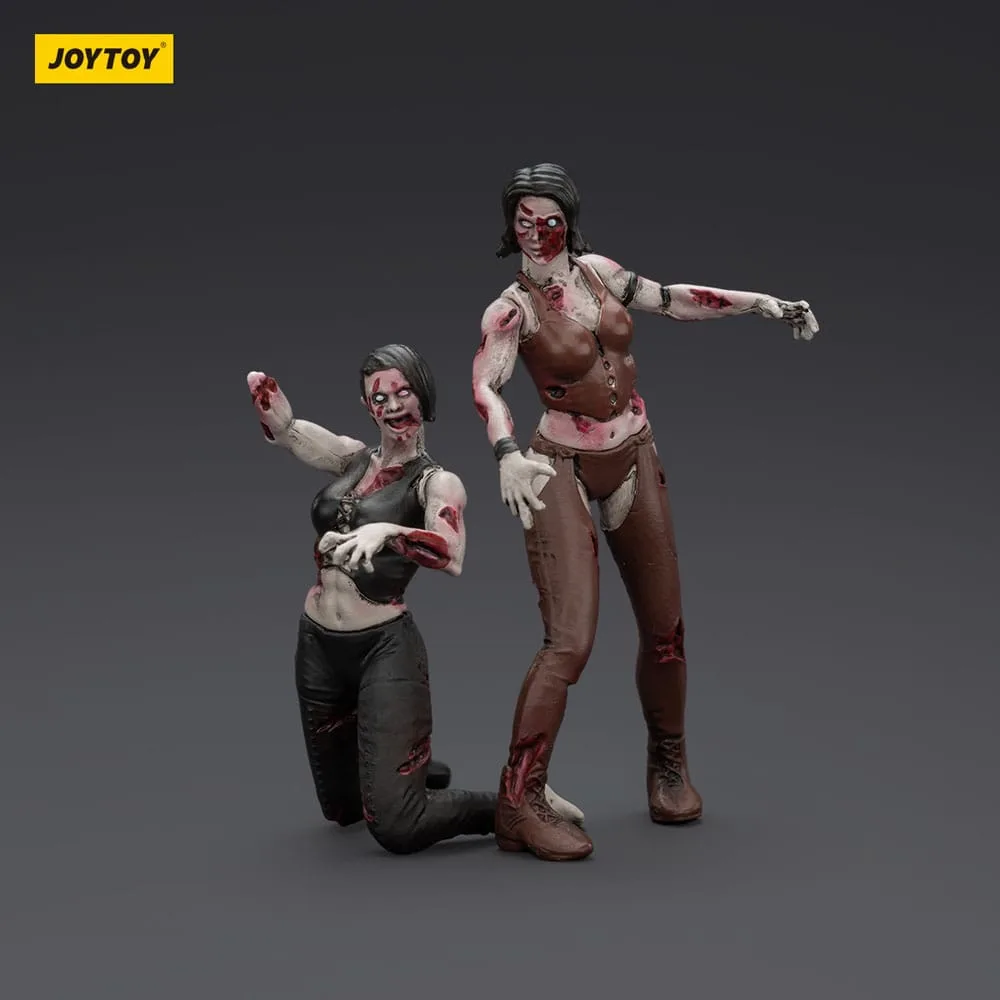 Zombie Dark Source Action Figures – Female Wrestlers 2-Pack 8 cm 5