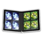 Ultimate Guard Card Binder – White Zipfolio 160 8-Pocket Xenoskin 7