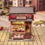 Miniatuurhuisje Bouwpakket – Tsukino Eogi-dou 19 x 14 cm 2