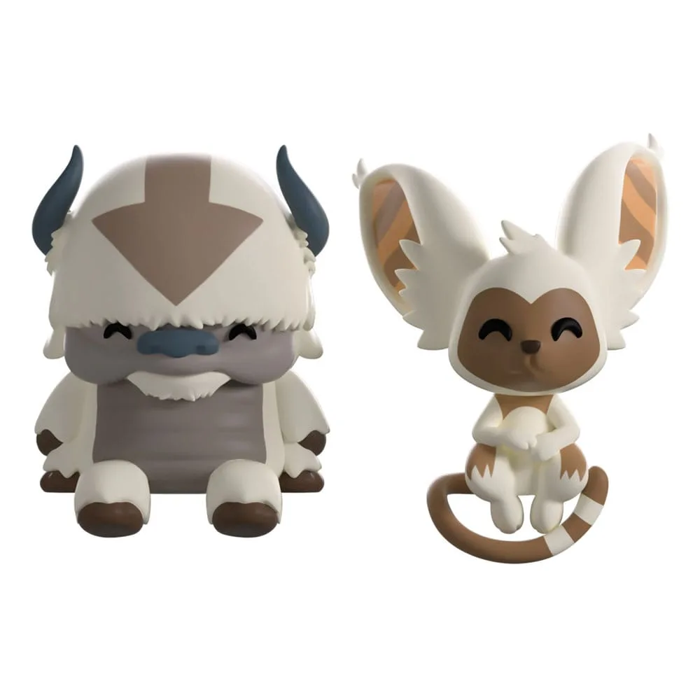 Avatar Vinyl Figures – Appa and Momo Monitor Buddiez 5 cm