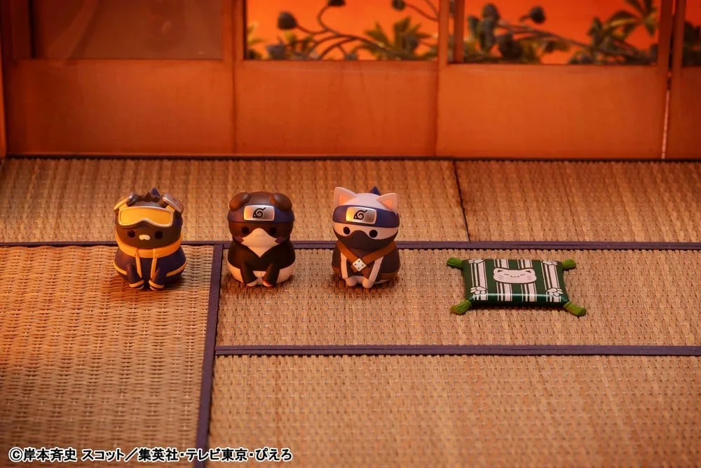 Naruto Shippuden Mini Figures – Nyaruto 8 Blind Boxes 3 cm 13