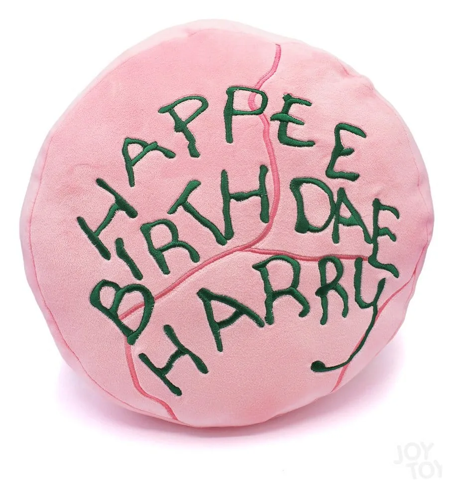 Harry Potter Cushion – Embroidered Happy Birthday