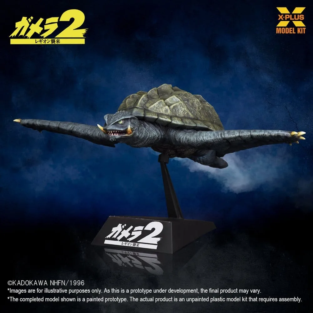 Gamera Modelbouwset – Vliegende vorm 1996 1:700 16 cm 3