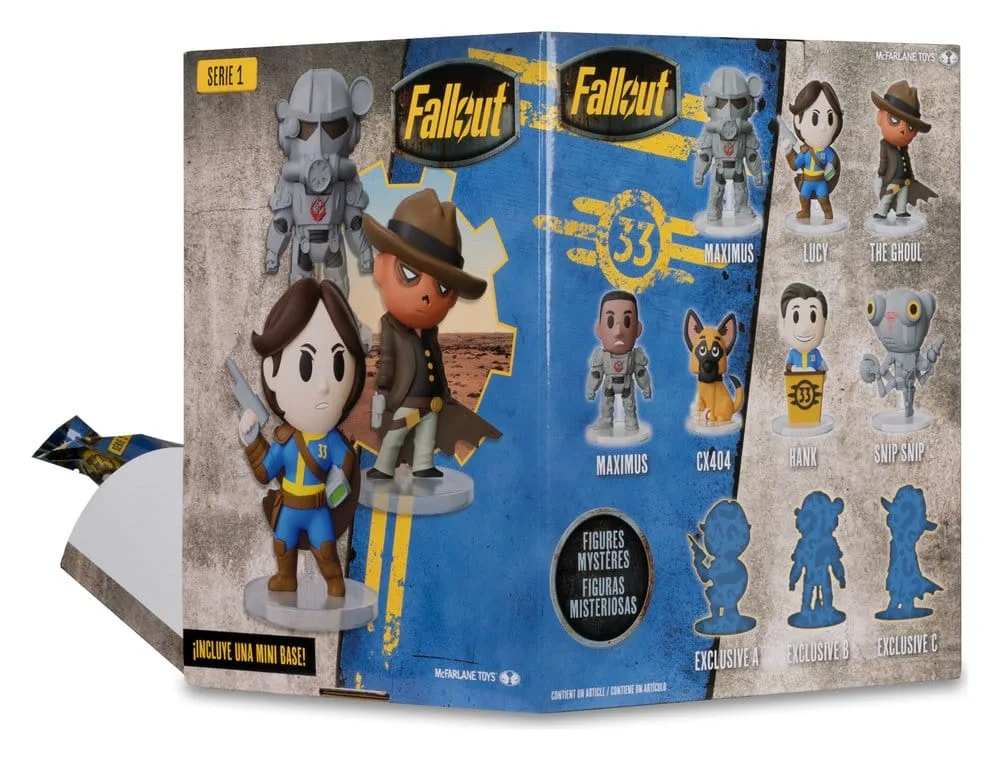 Fallout Minifiguren – Series 1 Verrassingszakjes 24 stuks 6 cm 6