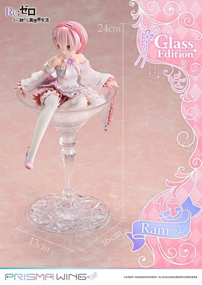 Re:Zero Beeld – Prisma Wing Ram Glass Edition 1/7 24 cm 6