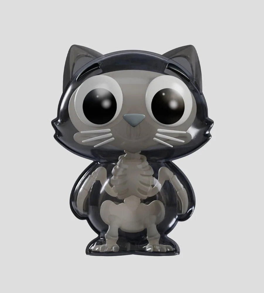 Cat Scans Mini Figures – S2 Bare Bones Display of 6 6 cm 6