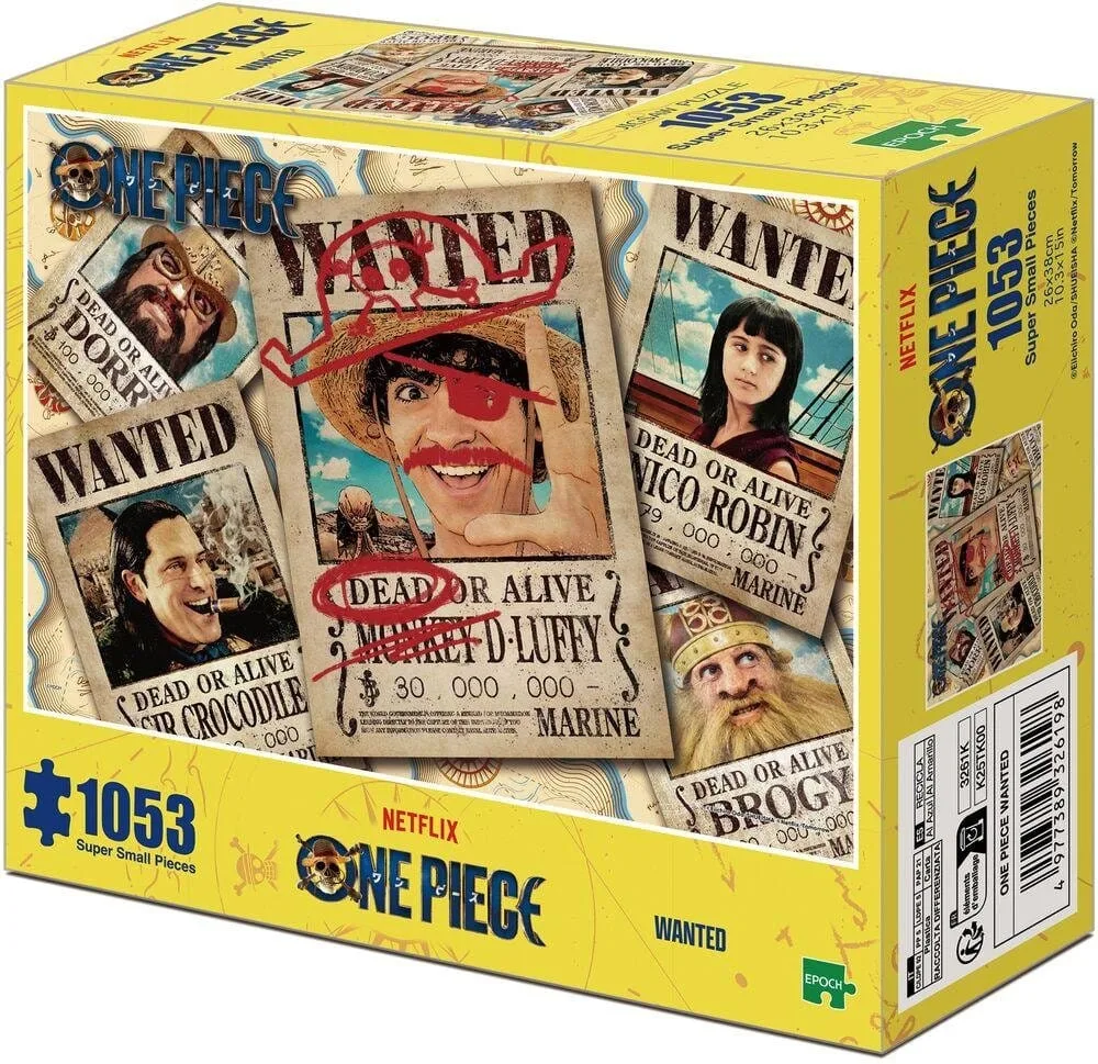 One Piece legpuzzel – Wanted 1000 stukjes 26 x 38 cm 2