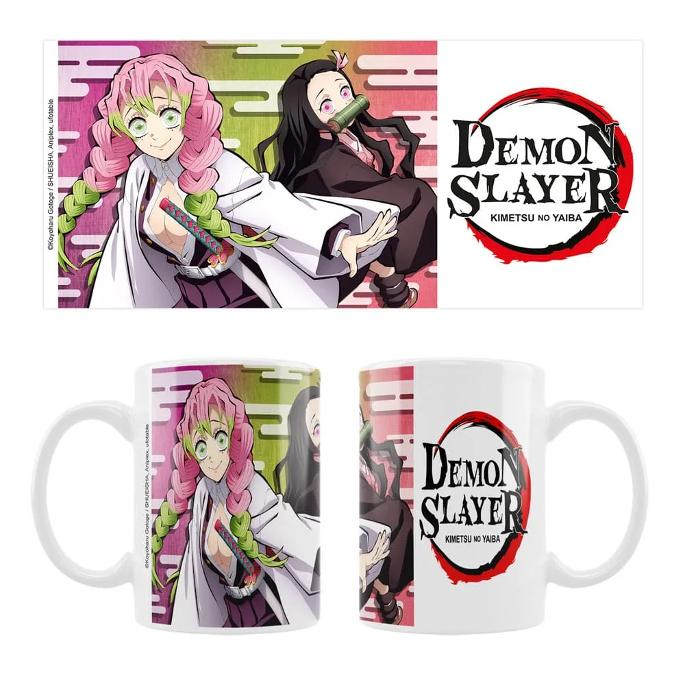 Demon Slayer Ceramic Mug – Mitsuri and Nezuko 320 ml