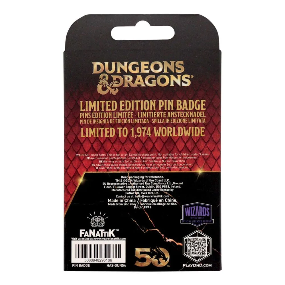 Dungeons & Dragons Pin Badge – Alignment Spinner 50 mm 3