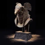 Stargate Desktop Replica – Horus Guard Helmet 15 cm 2