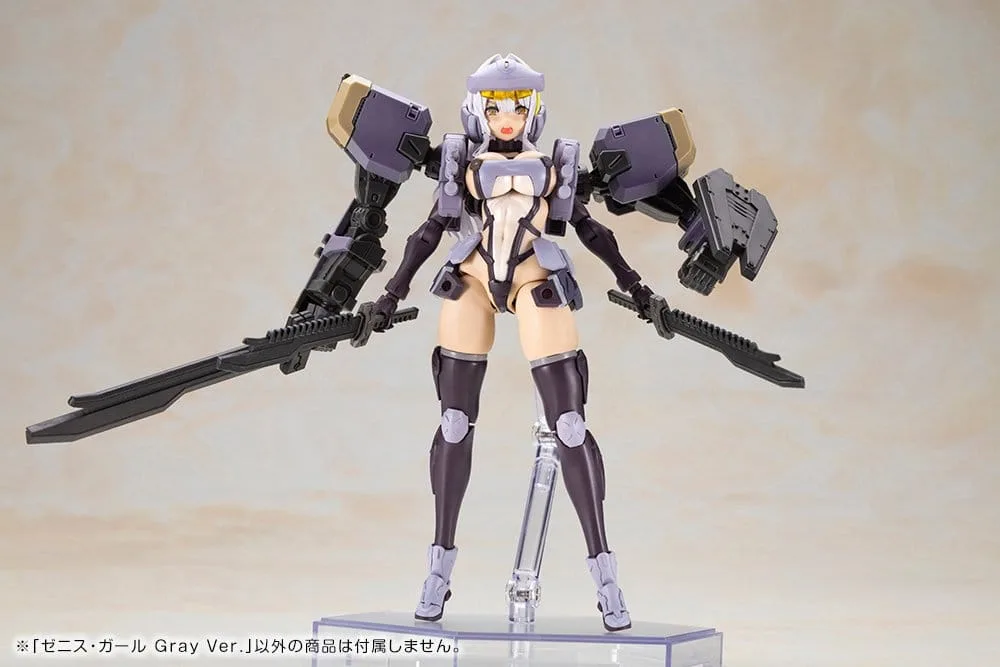 Front Mission Model Kit – Zenith Girl Gray Version 16 cm 19