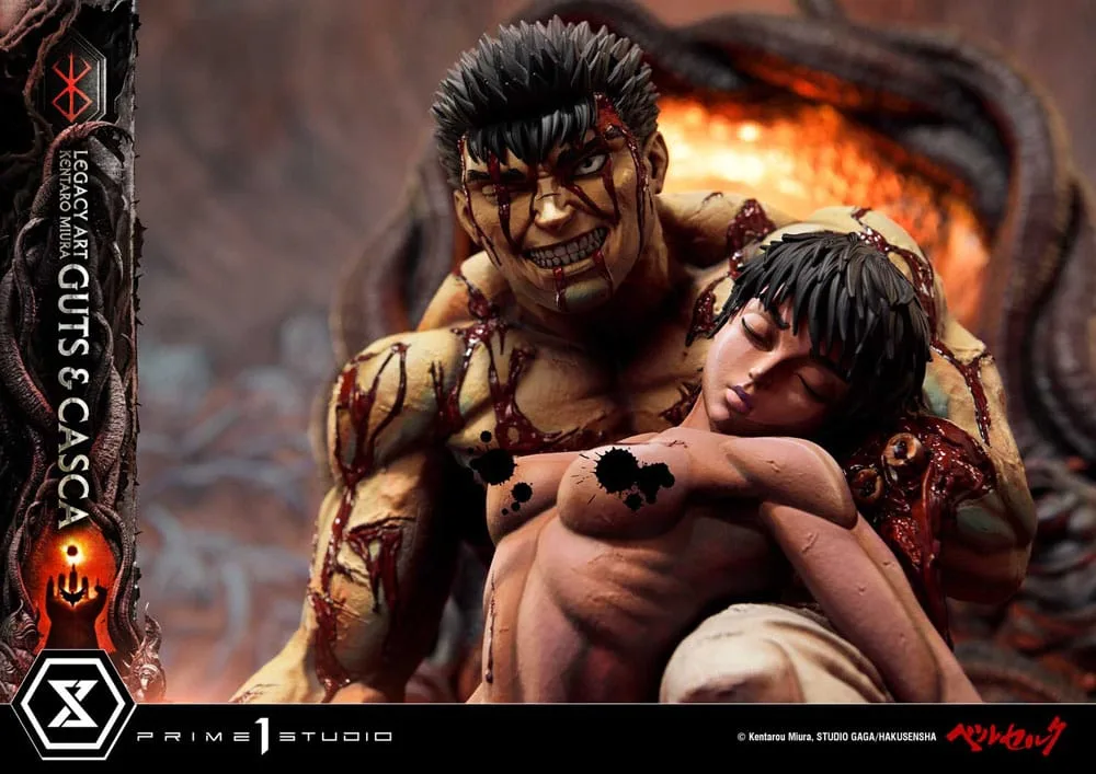 Berserk Statue – Guts and Casca 1/4 Scale 72 cm 18