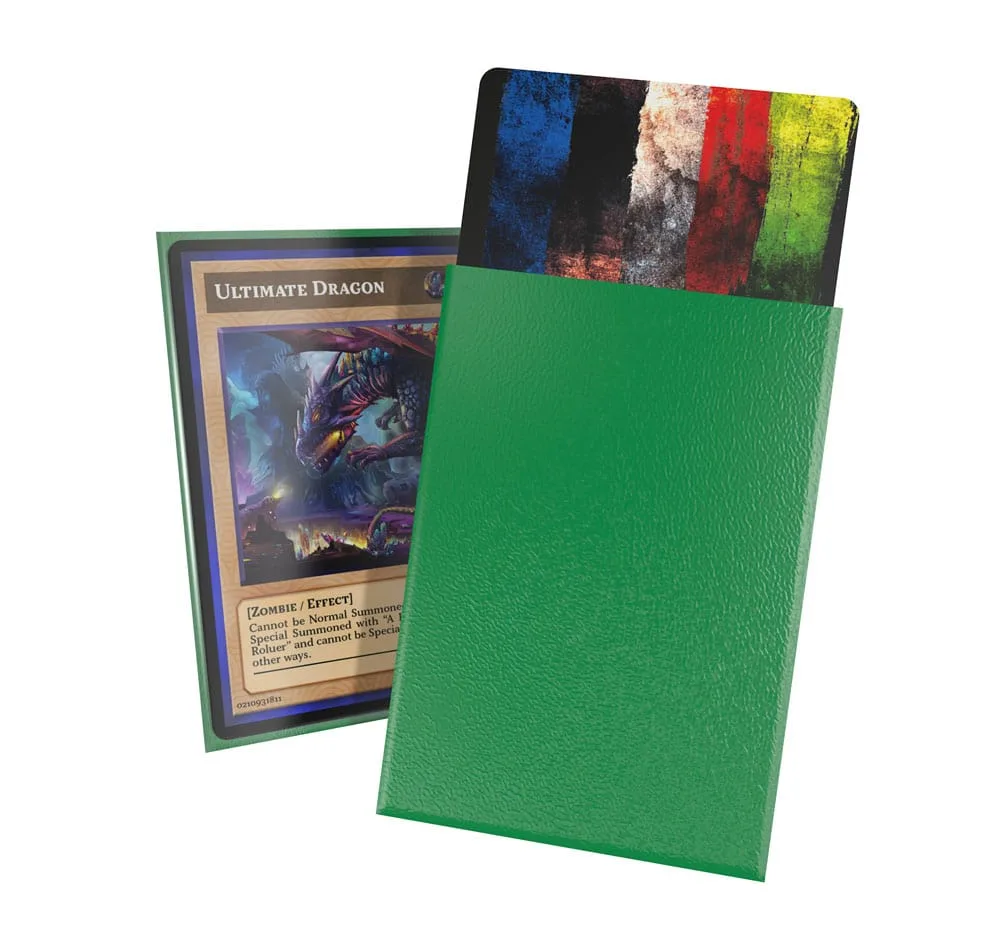 Ultimate Guard Card Sleeves – Cortex Matte Green Japanese Size 2