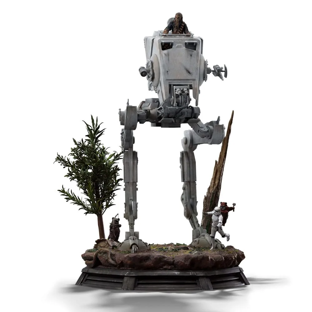 Star Wars Statue – AT-ST and Chewbacca Demi Art Scale 53 cm 13