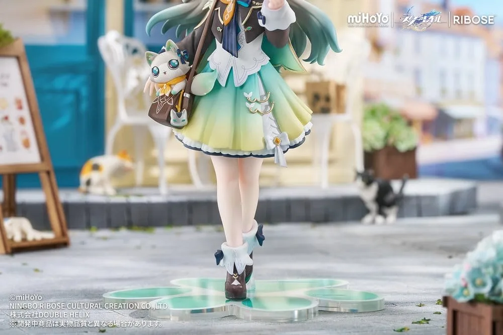 Honkai Star Rail Mini Figure – Firefly Rise Up+ Chibi Cat 18 cm 9