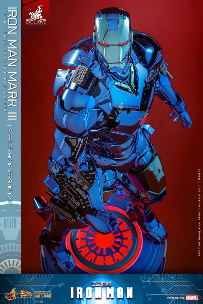 Iron Man Action Figure – Mark III Stealth Mode 2.0 33 cm 10