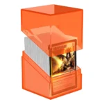 Ultimate Guard Deck Box – Boulder 100+ Clear Poppy Topaz 3