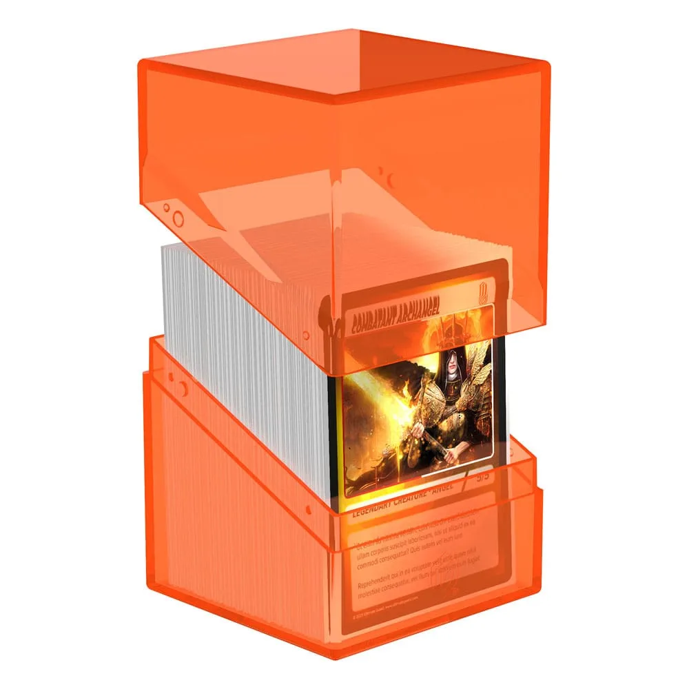 Ultimate Guard Deck Box – Boulder 100+ Clear Poppy Topaz 3