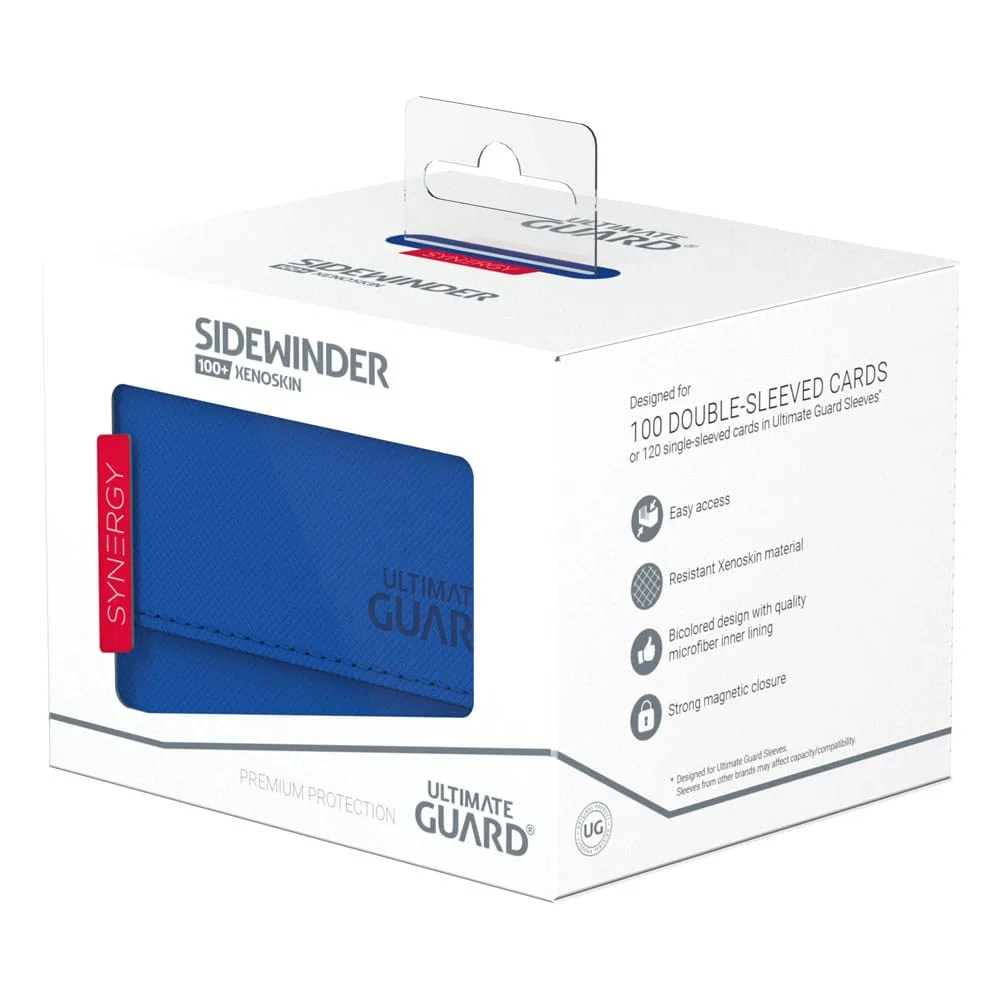 Ultimate Guard Deck Box – Sidewinder 100+ Xenoskin Synergy Blue/Red 7