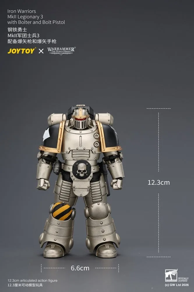 Warhammer Action Figure – Iron Warriors MkII Legionary 3 12.3 cm 14