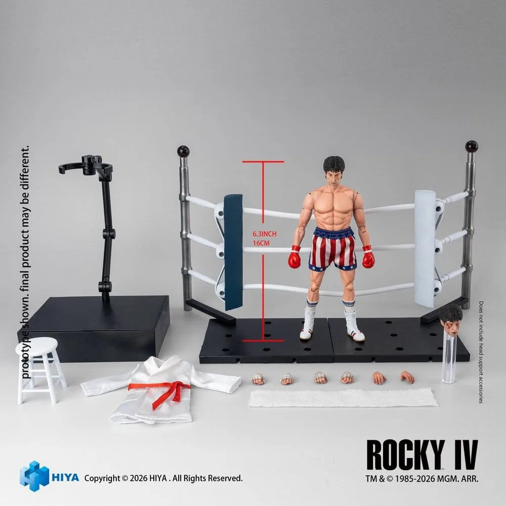 Rocky IV actiefiguur – Rocky Balboa als bokser 16 cm 5
