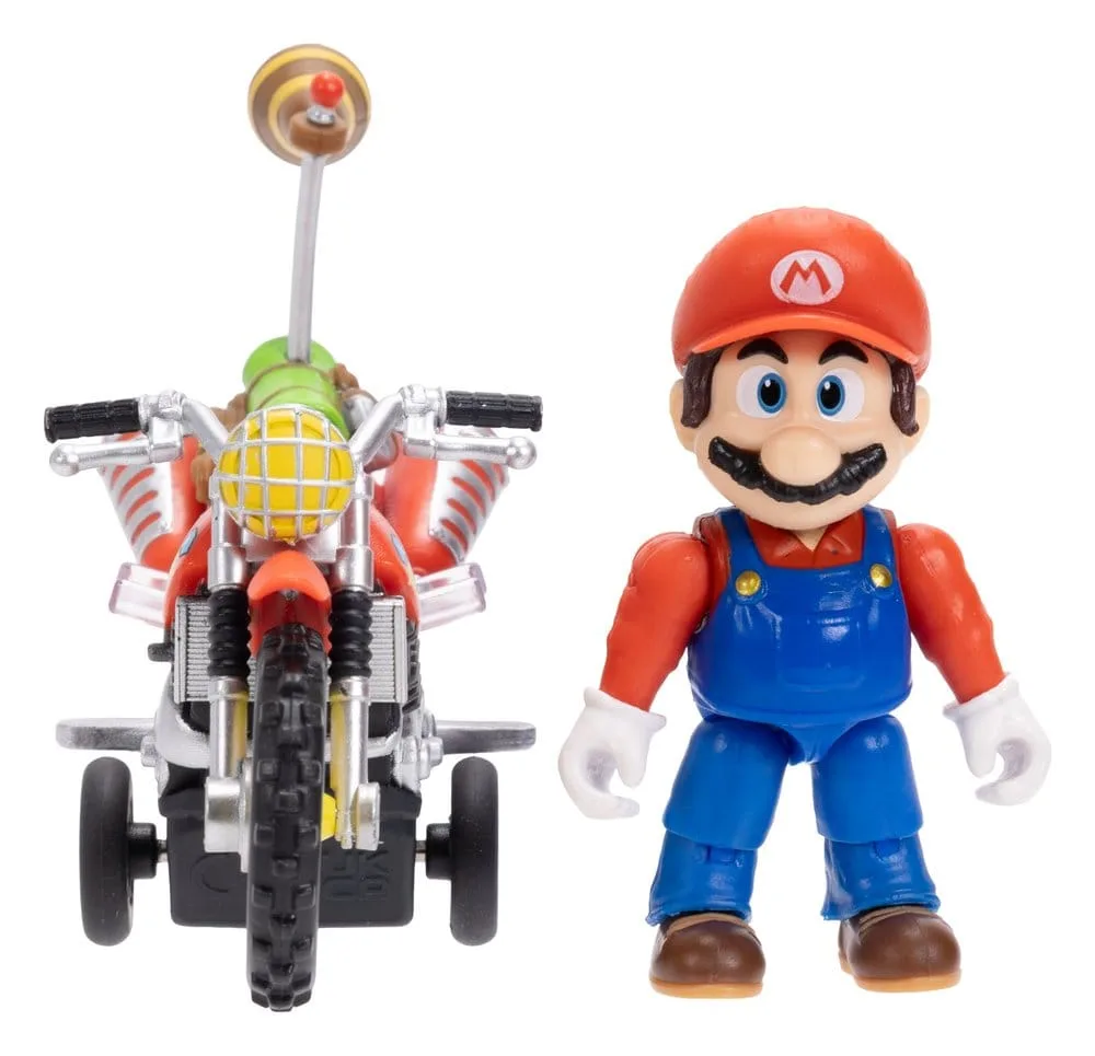 Super Mario Galaxy Movie Action Figure – Pull Back Motorcycle 6 cm 3