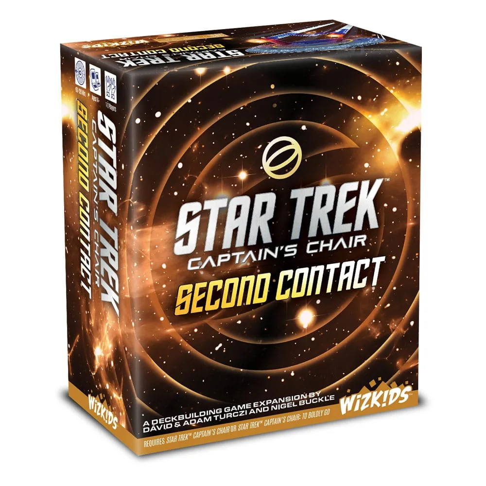Star Trek Card Game Expansion – Captain’s Chair Second Contact English