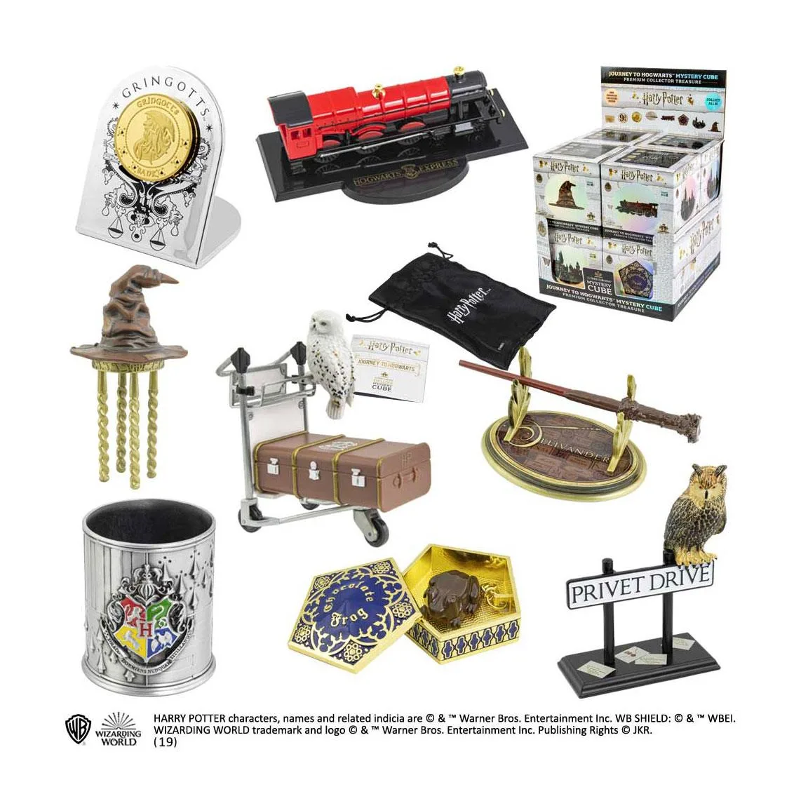 Harry Potter Mini Statues – Journey to Hogwarts 8 cm Display