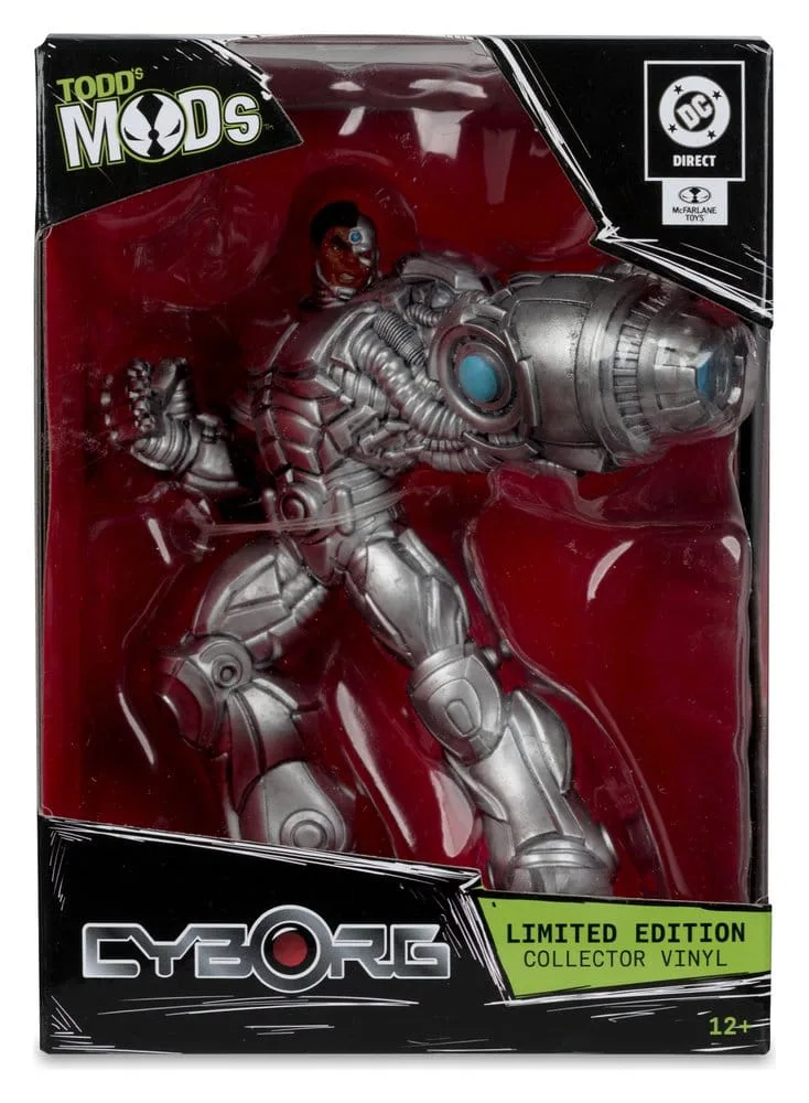 DC Comics Vinyl Statue – Todd’s Mods Cyborg 12 cm 7