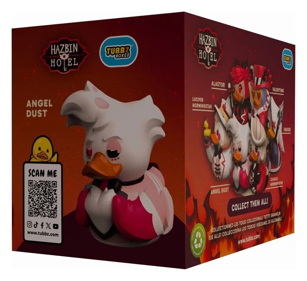 Hazbin Hotel PVC Figure – Tubbz Angel Dust Boxed Edition 10 cm 3