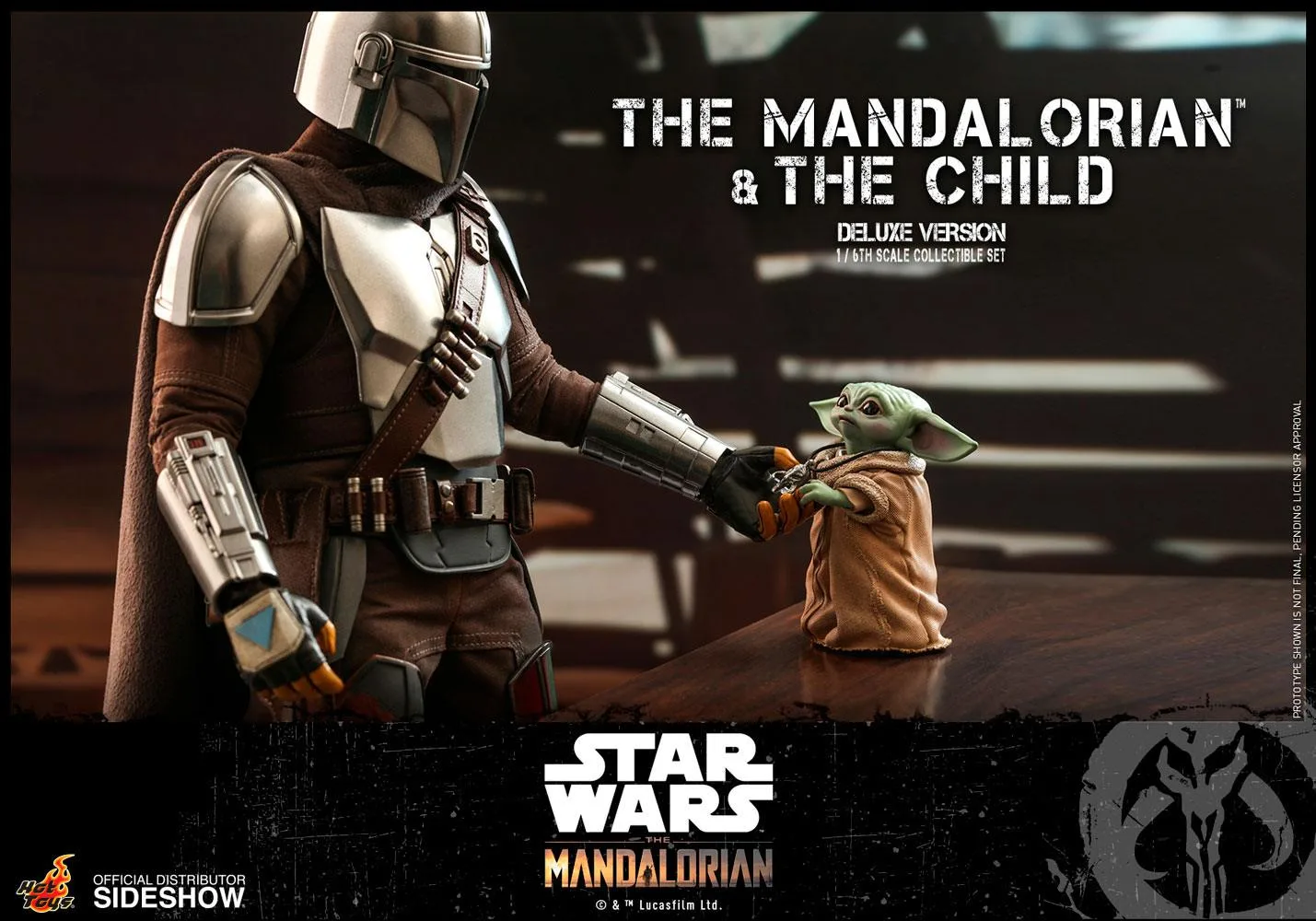 Star Wars Actiefiguren – Mandalorian & The Child Deluxe 30 cm 11