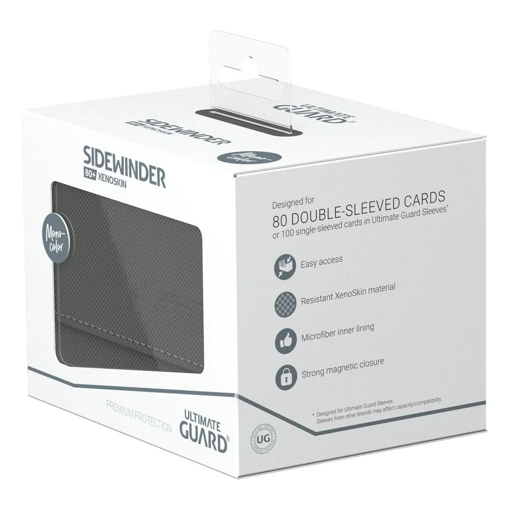 Ultimate Guard Deck Box – Sidewinder 80+ Xenoskin Grey 7